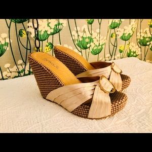 Groove High Heel Wedges